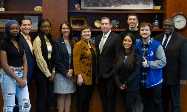 CUNY EVC Wendy F. Hensel Visits Campus, Engages in Town Hall