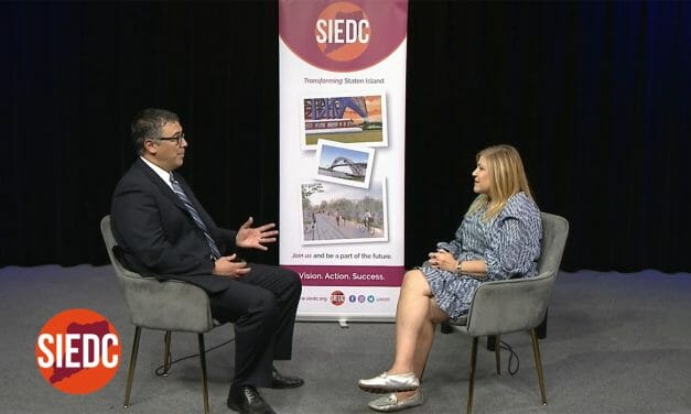 CSI’s Pizzuto Promotes Campus on SIEDC’s “Beyond the Ferry”