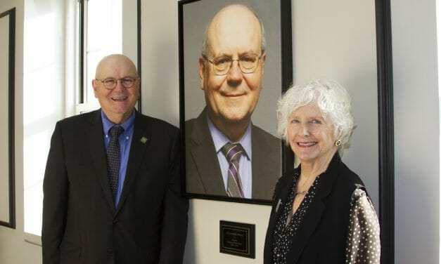 See It: Portrait and Bench Dedication