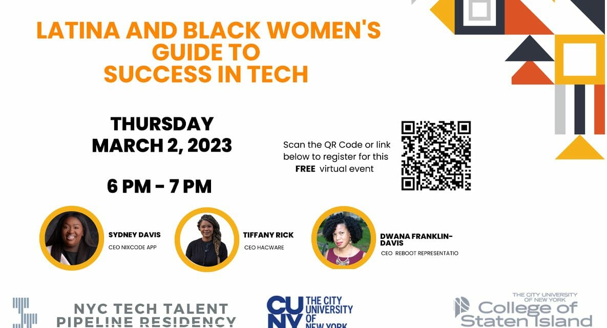 TTP Presents Latina and Black Women’s Guide to Success in Tech