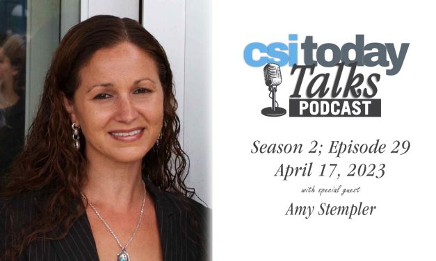 Associate Dean and Chief Librarian Amy Stempler Joins CSI Today Talks