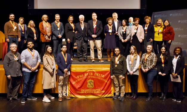 Eta Lambda Chapter of Phi Beta Delta Holds 11th Induction Ceremony