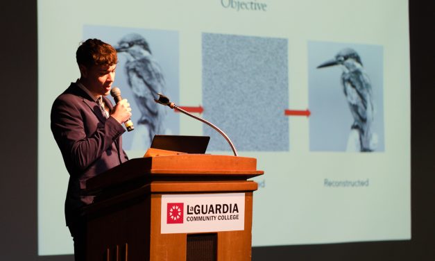 CSI Student Maxim Voyevoda Wins Best Presentation Award at 2023 CRSP Symposium at Laguardia Community College
