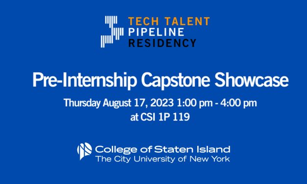 Tech Talent Pipeline Invites Community to Pre-Internship Capstone Showcase