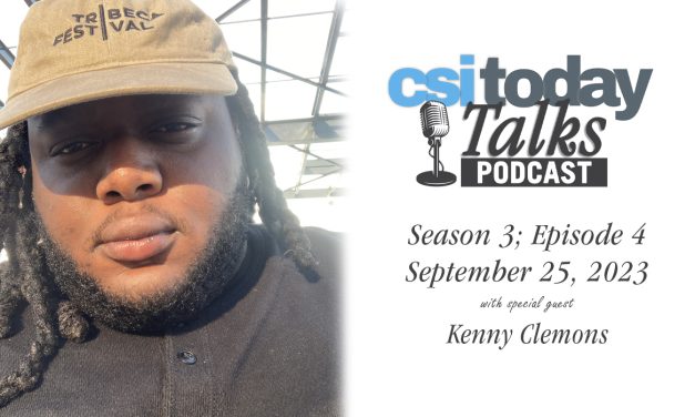 Kenny Clemons ’20 Joins CSI Today Talks, Discussing His Career in Film