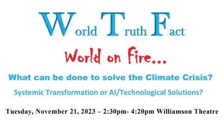 Office of the Dean of Humanities and Social Sciences Presents World Truth Fact