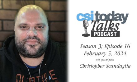CSI Alum Christopher Scandaglia Shares His Inspiring Story With CSI Today Talks