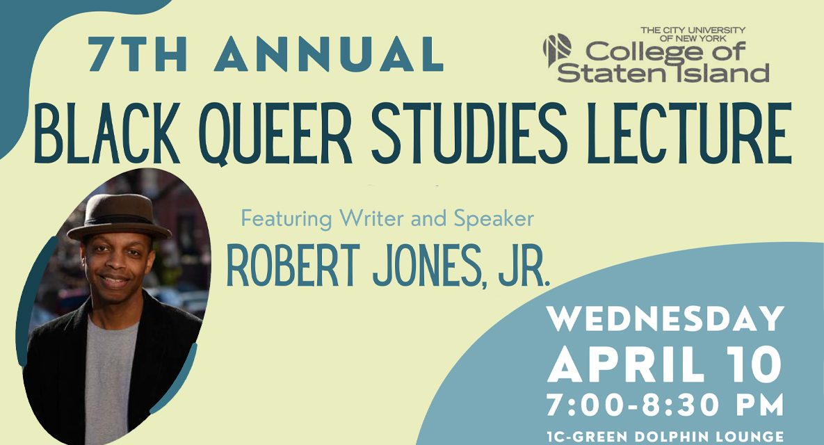 7th Annual Black Queer Studies Lecture Coming April 10