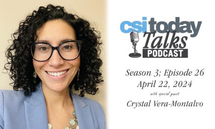 Crystal Vera-Montalvo Joins CSI Today Talks