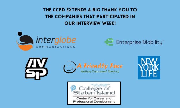 Career Center Hosts First Interview Week