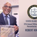 Staten Island NAACP’s Freedom Luncheon Honors CSI’s Robert King Kee with William A. Morris Humanitarian Award