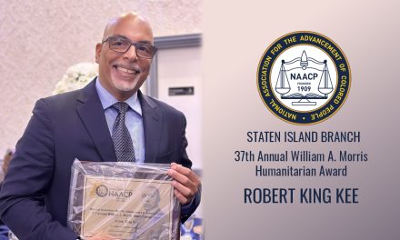 Staten Island NAACP’s Freedom Luncheon Honors CSI’s Robert King Kee with William A. Morris Humanitarian Award