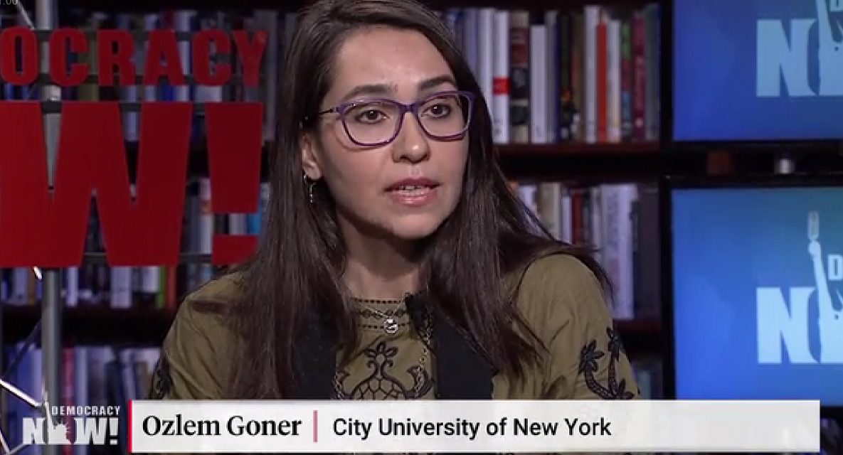 Ozlem Goner Appears on Democracy Now! Segment on Political Landscape in Syria