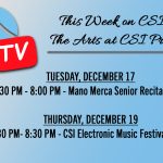 End of Semester Musical Performances on CSI-TV