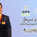 Gonzalo Villena Named Ping Taylor Fellow