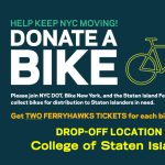 College of Staten Island Hosts Bike Donation Drive to Support Local Community