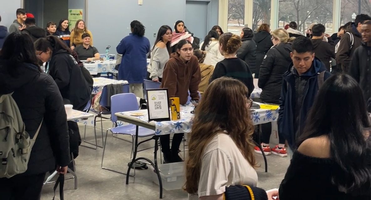 The Winter Involvement Fair Provides a Warm Welcome for Students