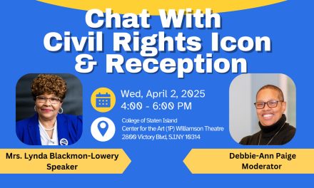 College of Staten Island to Host Fireside Chat with Civil Rights Icon Lynda Blackmon Lowery