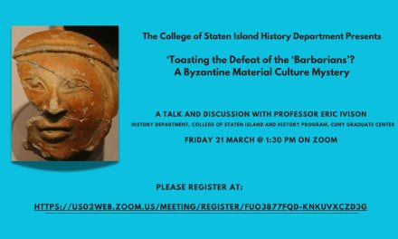 College of Staten Island to Host Fascinating Byzantine History Talk with Professor Eric Ivison