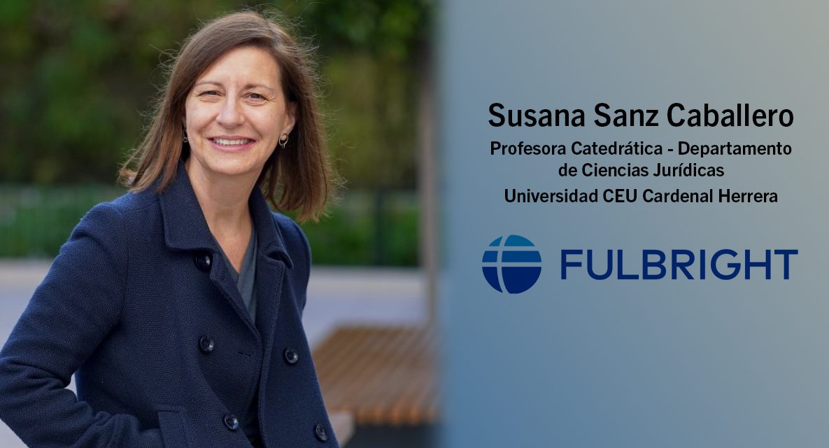 Visiting Fulbright Scholar Dr. Susana Sanz Caballero Delivers Lecture on the Rule of Law