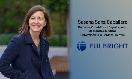 Visiting Fulbright Scholar Dr. Susana Sanz Caballero Delivers Lecture on the Rule of Law