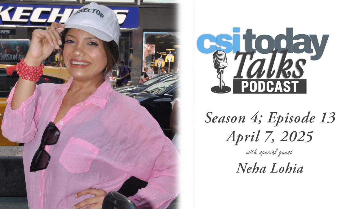 CSI Today Talks teaser with student Neha Lohia