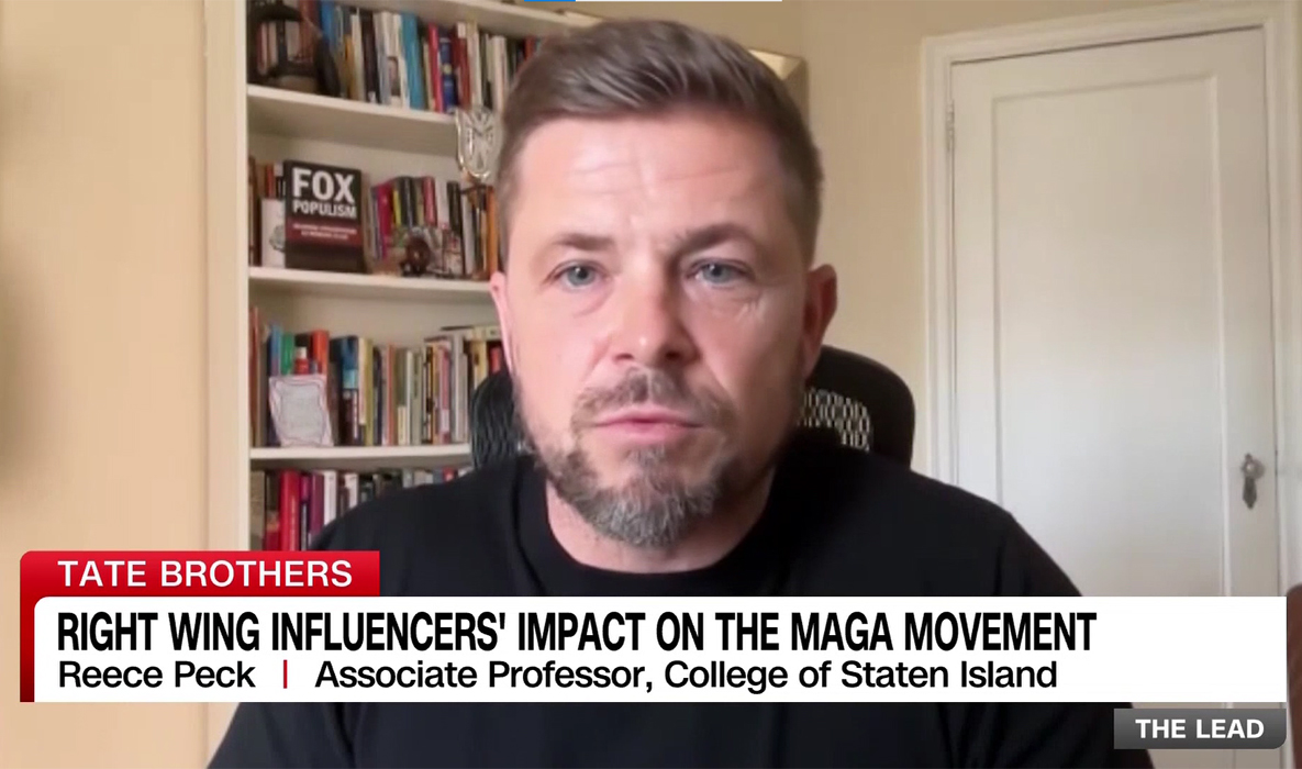Reece Peck on CNN's The Lead