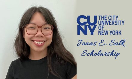 CSI Celebrates Josie Wong, Salk Scholar Honoree, Among Eight Honored Across CUNY