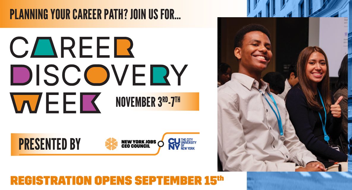 CUNY Career Discovery Week: Connect with NYC’s Top Employers
