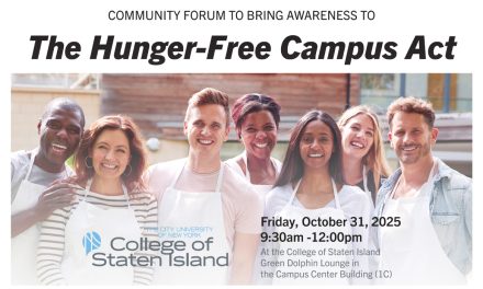 CSI to Host Community Forum on the Hunger-Free Campus Act