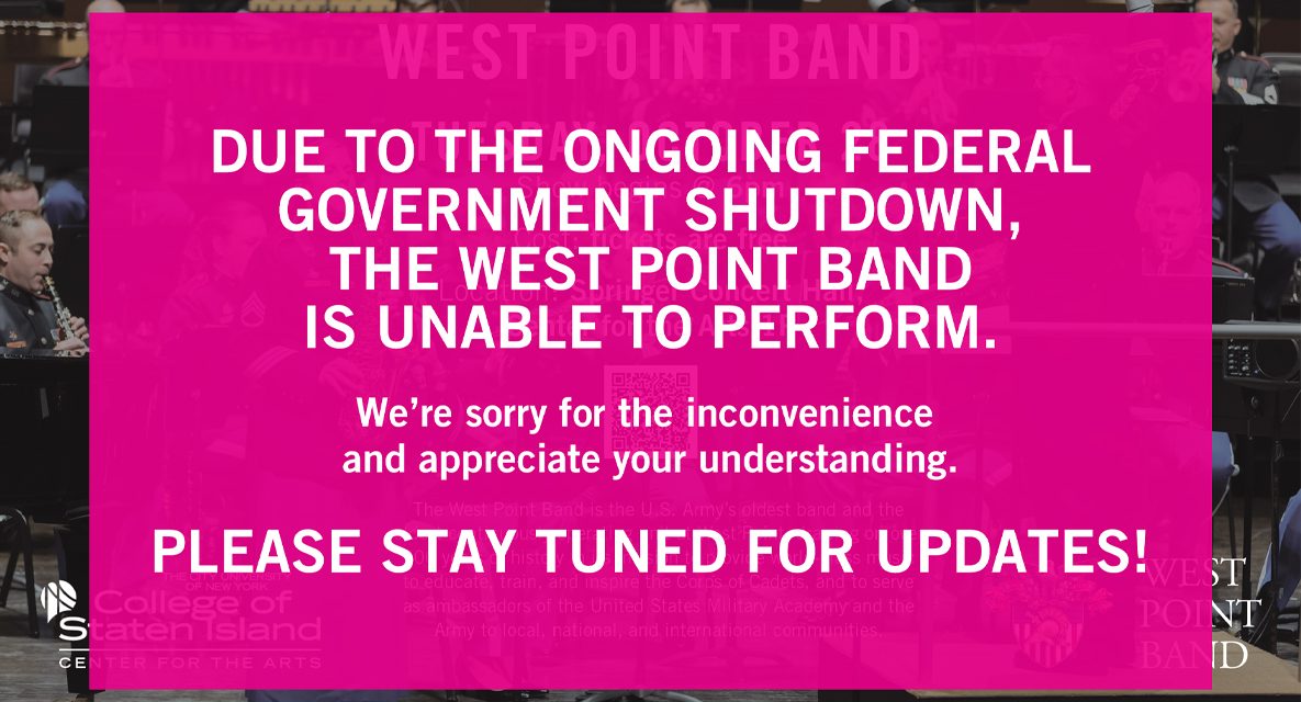 Update: West Point Band’s Return to Campus Has Been Cancelled