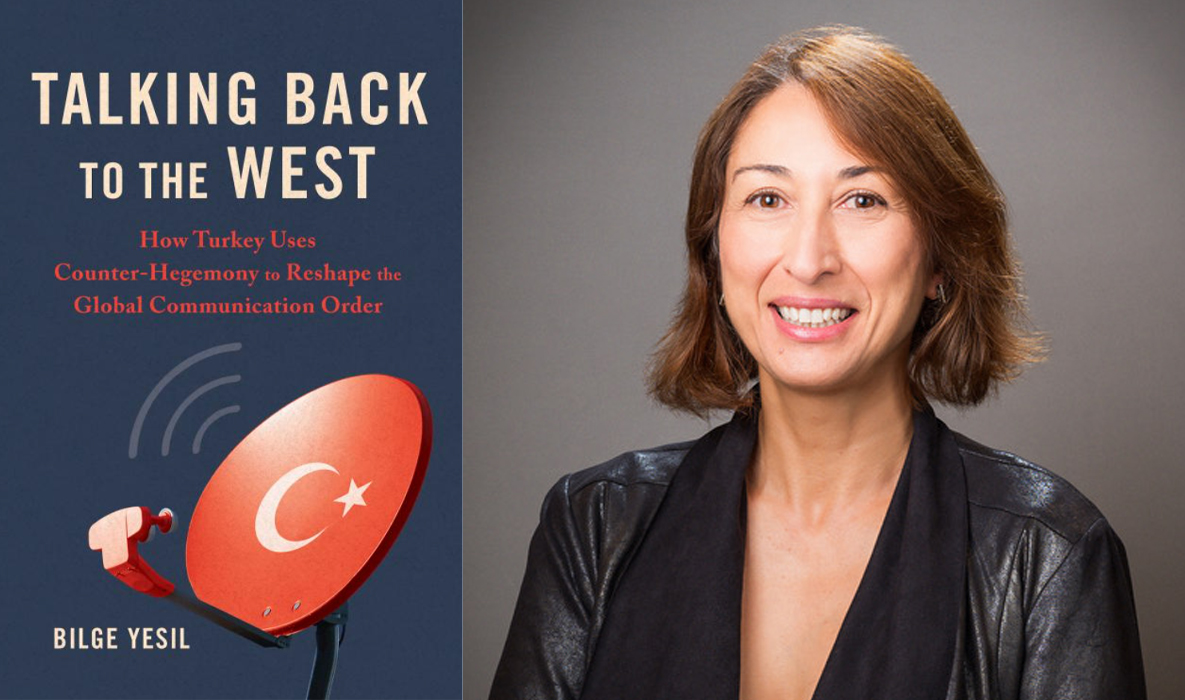 Bilge Yesil and her latest book Talking Back to the West