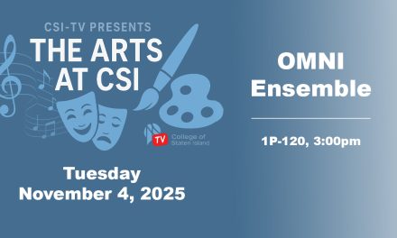 The Arts at CSI Presents the OMNI Ensemble Live Today on CSI-TV