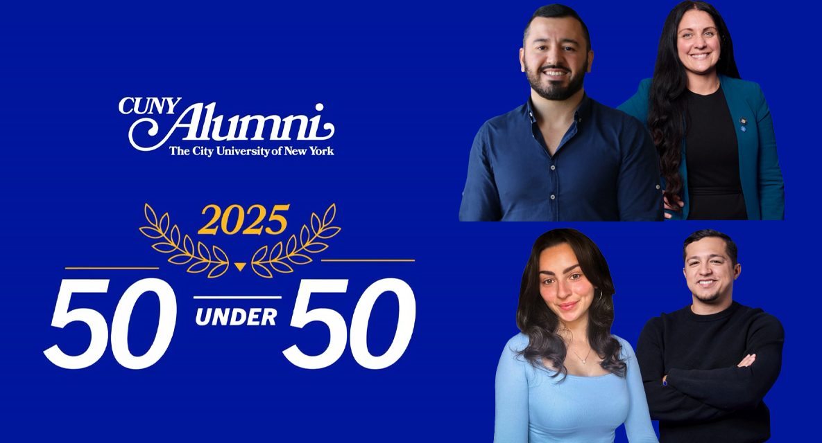 Four CSI Alumni Named to 2025 CUNY 50 Under 50 List