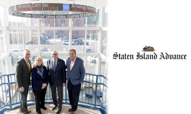 CSI Featured in Staten Island Advance for Prestigious AACSB Accreditation of Chazanoff School of Business