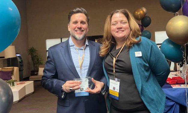 ELI Director Christian Perticone Honored for Service at NYS TESOL Annual Conference