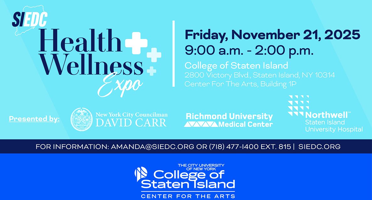 SIEDC Staten Island Health & Wellness Expo Returns to CSI Next Week