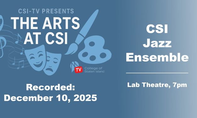 Catch The CSI Jazz Ensemble Now on CSI-TV