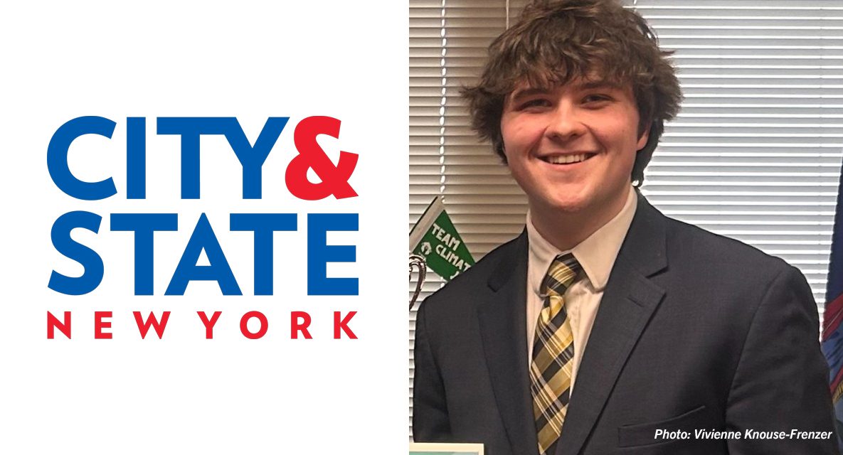 CSI Student Leader Daniel Bayer Named to City & State New York’s 2025 Staten Island Trailblazers List