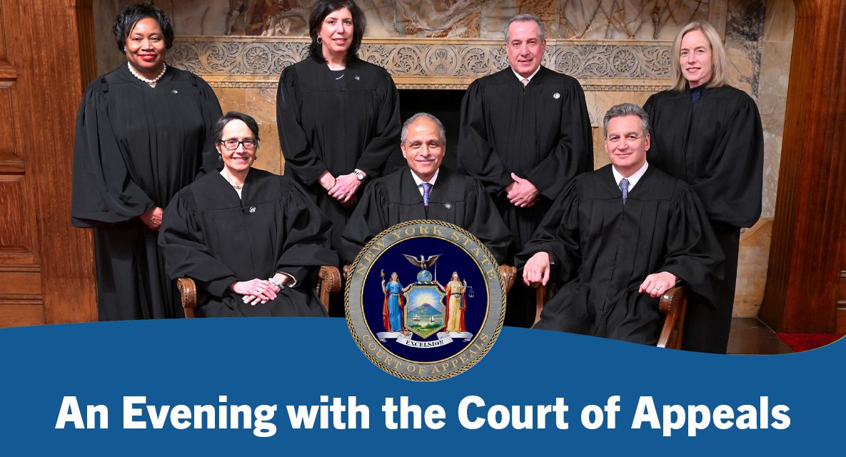 An Evening with the New York Court of Appeals Open to CUNY Students