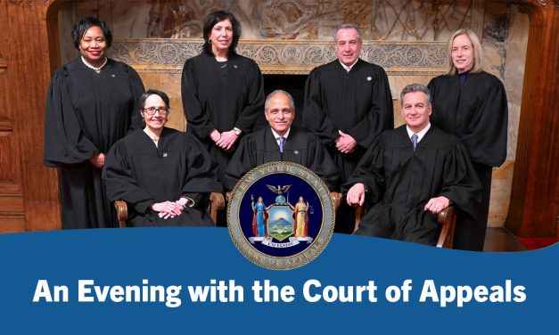 An Evening with the New York Court of Appeals Open to CUNY Students