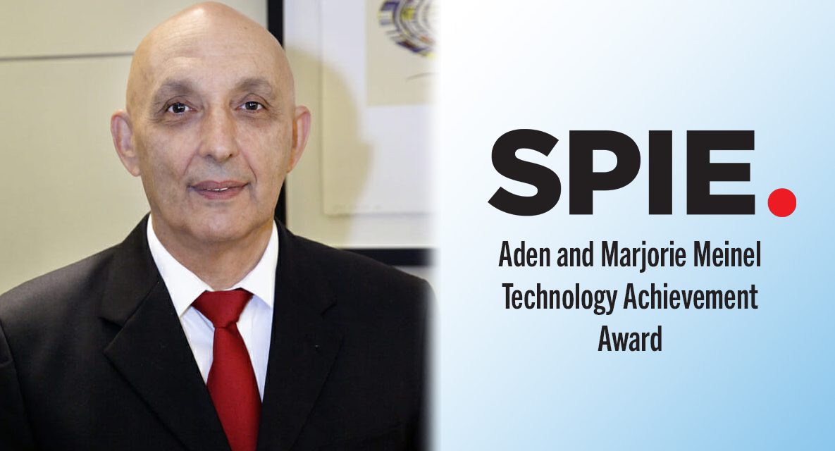 Distinguished Professor Dr. Sos Agaian Named Recipient of Prestigious SPIE Technology Achievement Award