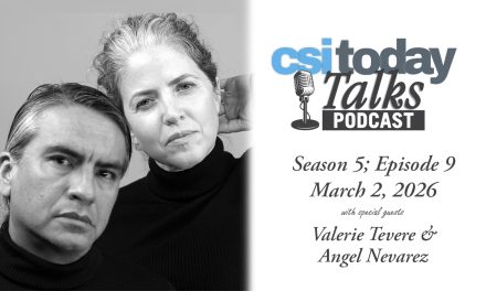 Art Gallery Curators of “Synchresis” Valerie Tevere and Angel Navarez Featured on CSI Today Talks