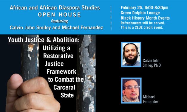 African and African Diaspora Studies Program to Host Open House Focused on Youth Justice and Restorative Practices