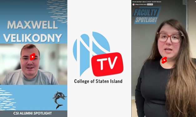 Check Out CSI-TV’s New Series of Shorts: Alumni and Faculty Spotlights