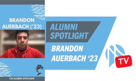 A New “Alumni Spotlight” Features Brandon Auerbach ’23