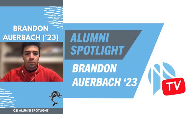 A New “Alumni Spotlight” Features Brandon Auerbach ’23