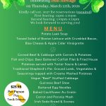 Irish Heritage Buffet at the Park Café