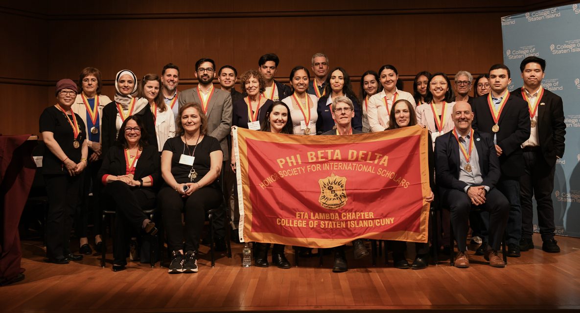 14th Phi Beta Delta Induction Ceremony at CSI Inducts 15 New Members