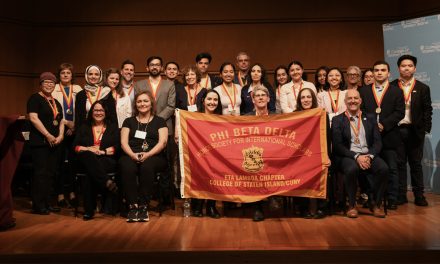 14th Phi Beta Delta Induction Ceremony at CSI Inducts 15 New Members